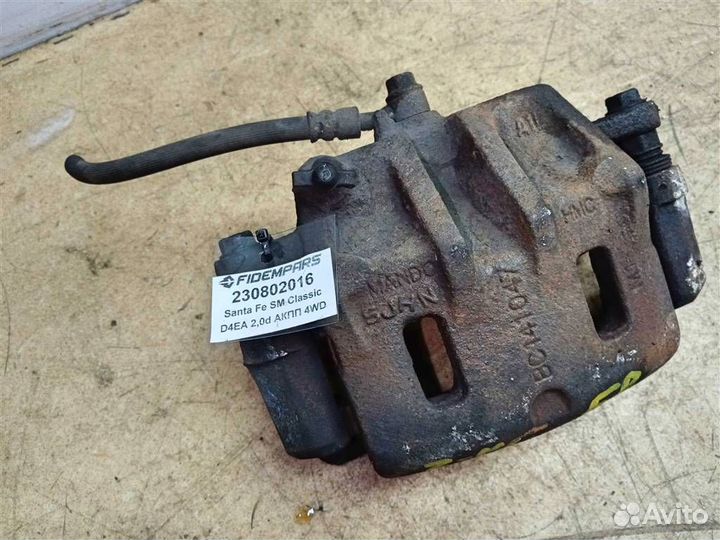 Суппорт тормозной передний правый Hyundai Santa F