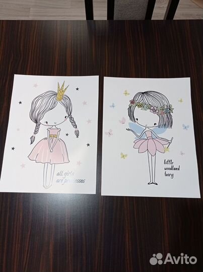 Плакат, постер в детскую комнату