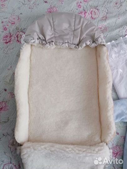 Конверт на выписку зимний для мальчика