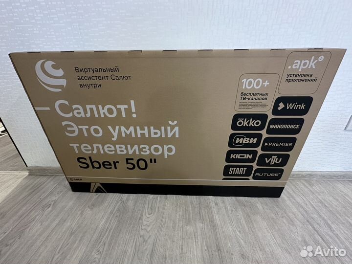 Телевизор Sber 50'' Sdx-50u4126 4k