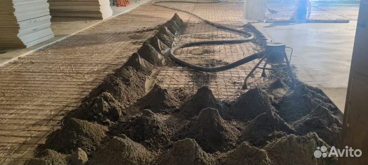 Полусухая стяжка пола