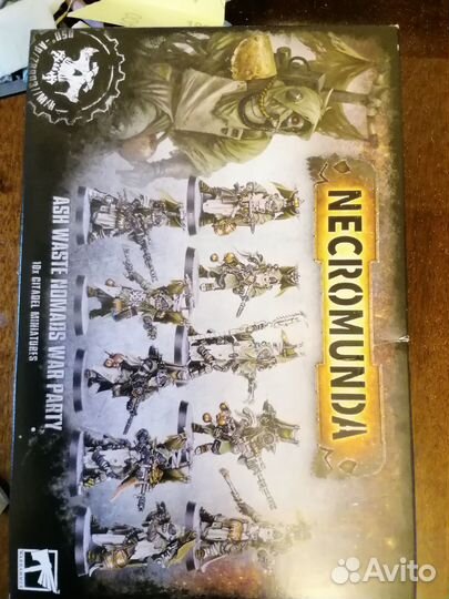 Ash wastes nomads war party necromunda