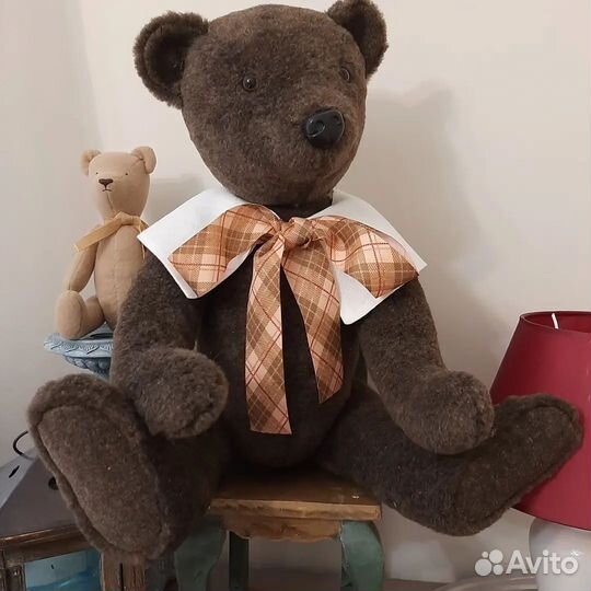 Плюшевый медведь ручной работы