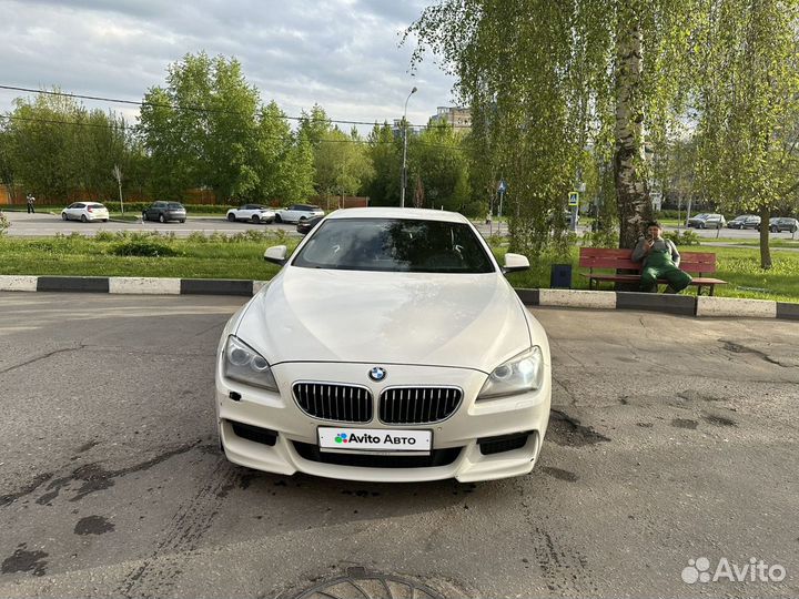 BMW 6 серия 3.0 AT, 2013, 120 000 км