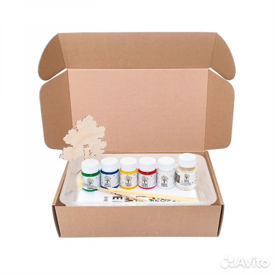 Набор красок эбру 