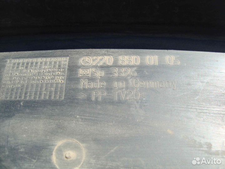 Водосток лобового стекла (жабо) W220 A2208800105