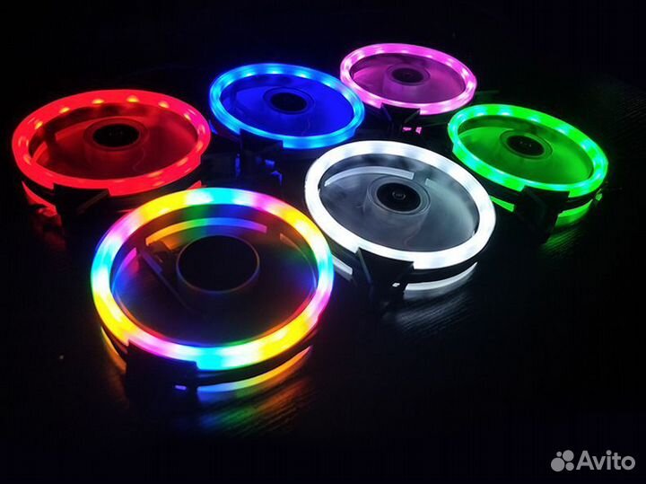 Корпусные вентиляторы 120 мм RGB Coolmon
