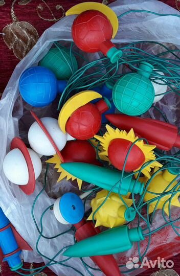 Электрогирлянда космос солнечная система СССР