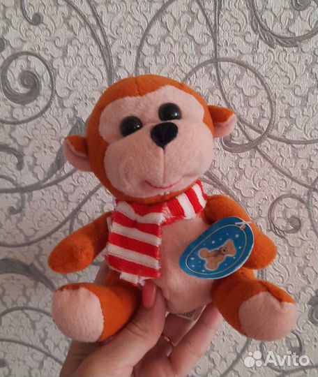 Мягкая игрушка Цыпленок, Ослик и Слоник