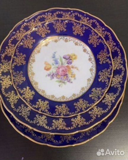 Cobalt тарелки