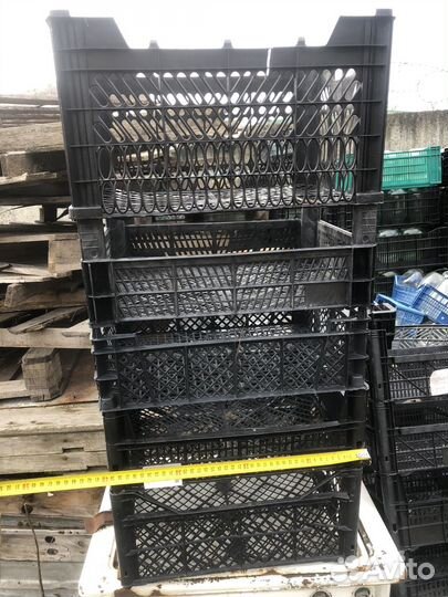 Пластиковые ящики бу,фанерные