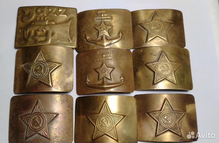 Пряжки (бляхи ) на ремень СССР