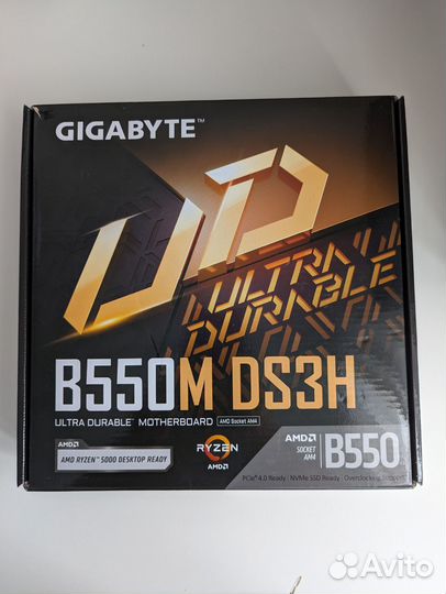 Материнская плата Gigabyte B550m ds3h