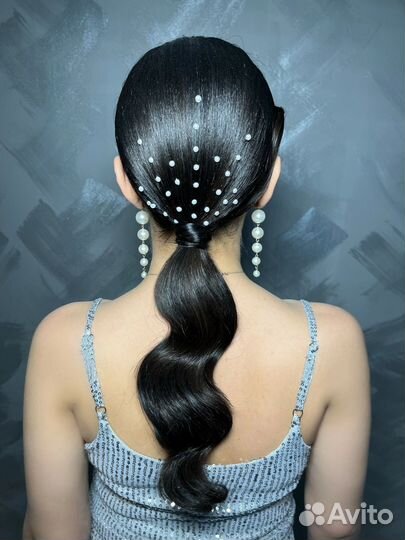 Локоны, прически, Афролоконы, Афрорезинки, Хвосты