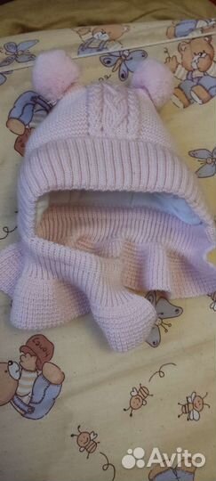 Шапка журавлик