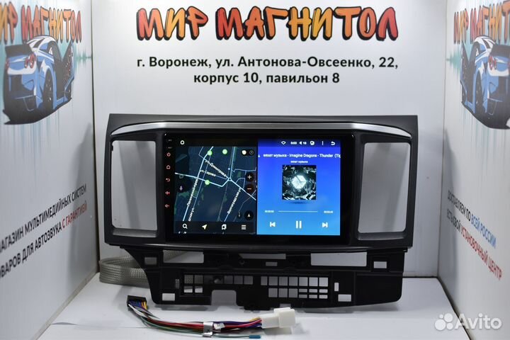 Mitsubishi Lancer 10 Teyes CC2L Plus 2/32 гб 9