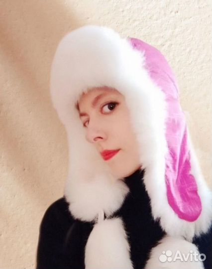 Шапка ушанка новая женская
