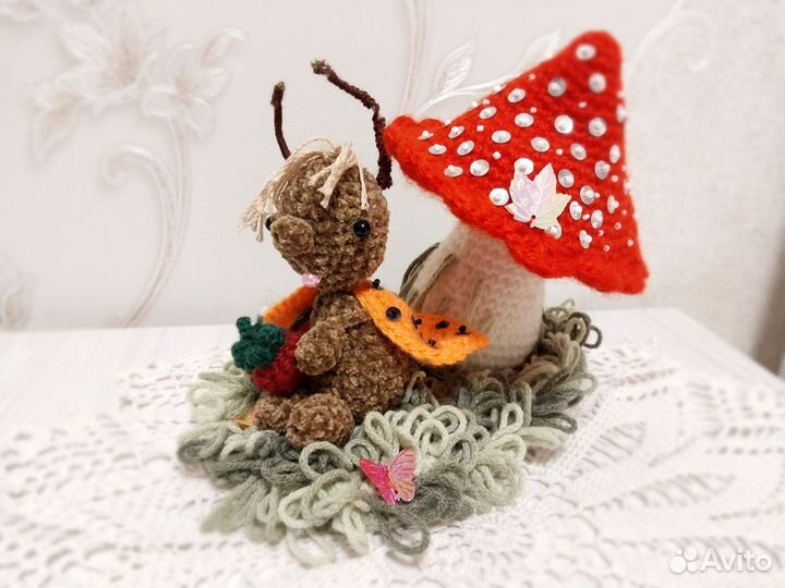 Вязаная игрушка 
