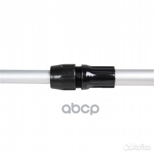 Швабра с насадкой для шланга, щеткой 25см и тел