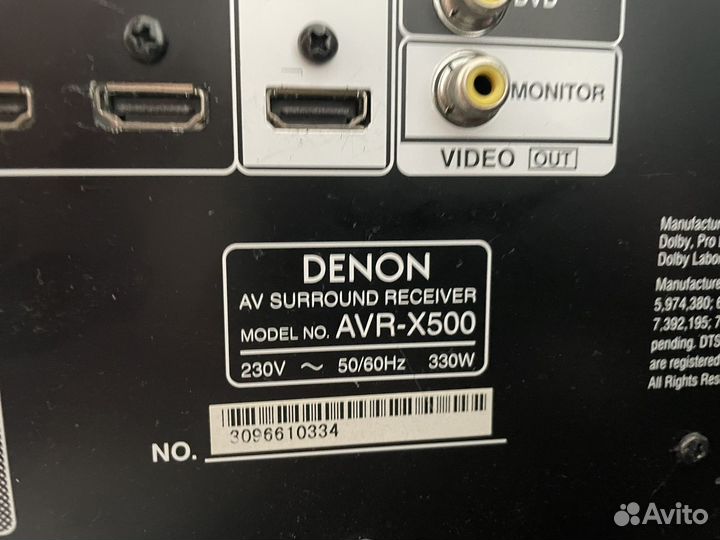 Ресивер Denon AWR- X500