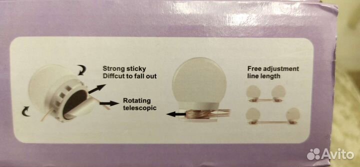 Подсветка косметического зеркала для макияжа