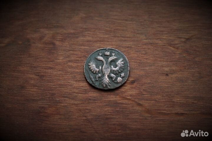 Полушка 1735 Анна Иоанновна в Твери