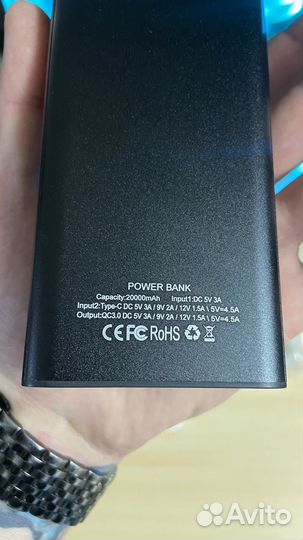 Повербанк milliant ONE оригинал 20000 mAh