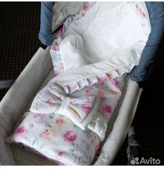 Конверт на выписку весна