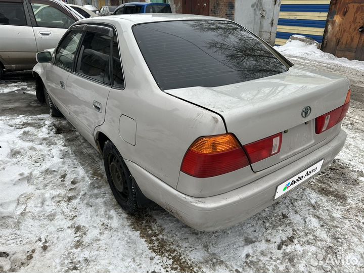 Toyota Sprinter 1.5 AT, 1999, битый, 186 000 км