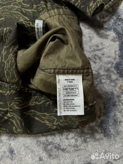 Рубашка Carhartt Wip Camo (S-M)