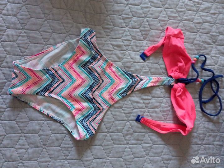 Купальник слитный для девочки