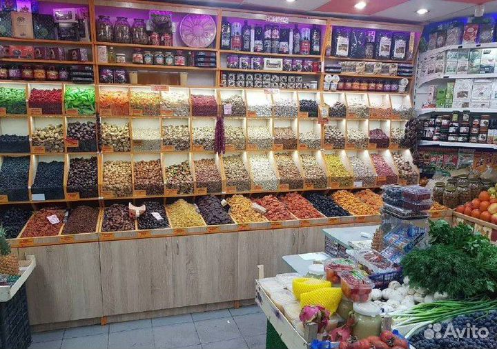 Витрины для сухофруктов