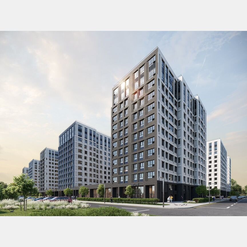 1-к. квартира, 41,2 м², 9/13 эт.