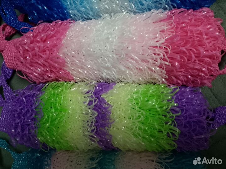 Мочалка ручной работы