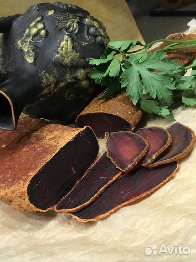 Бастурма из лосятины, говядины