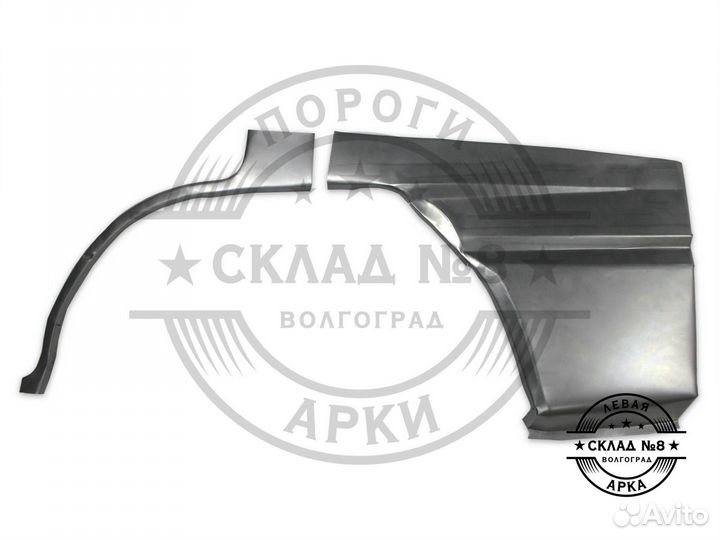 Ремонтная арка Mitsubishi Pajero 2 рестайлинг