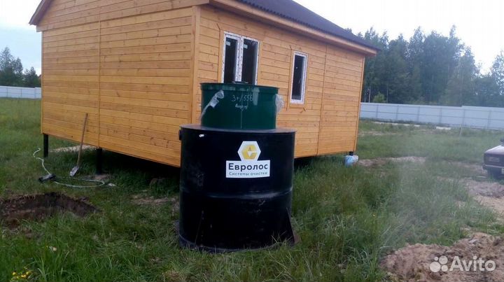 Установка септик Евролос для дома