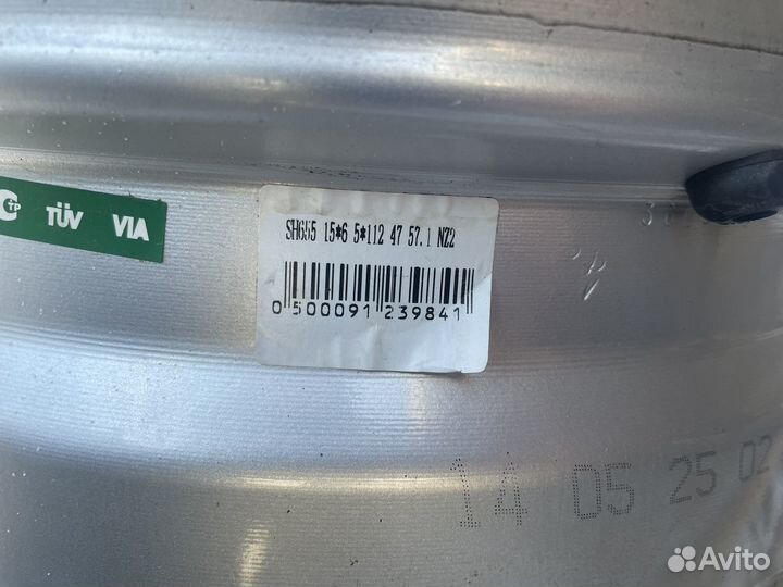 Литье диски r15 5x112