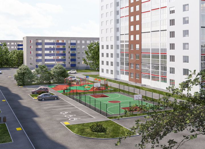 1-к. квартира, 33,4 м², 5/9 эт.