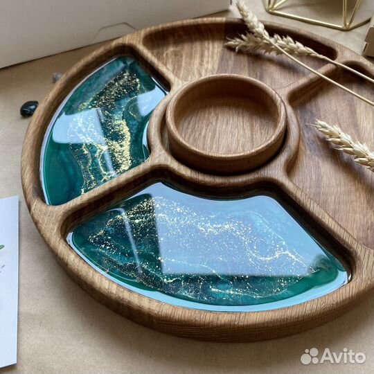 Менажница из дуба