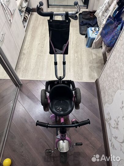 Велосипед детский с ручкой