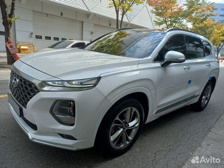 Hyundai Santa Fe 2.2 AT, 2019, 35 000 км