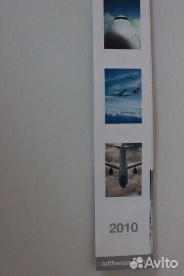 Календарь отрывной настенный Lufthansa за 2010 год