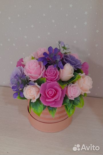 Цветы из мыла