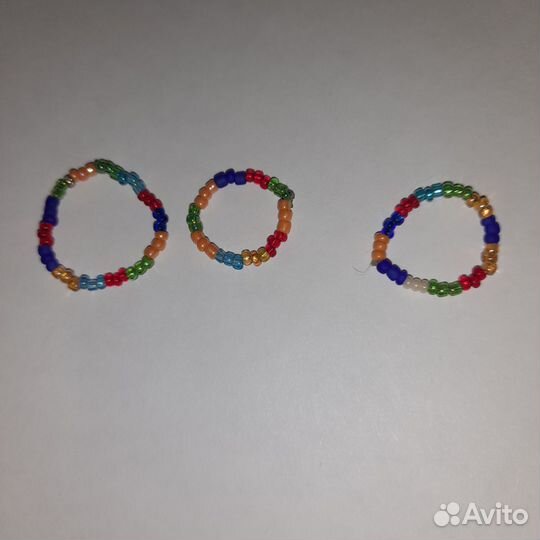 Кольцо из бисера