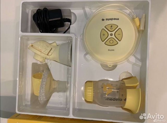 Молокоотсос medela swing flex электрический