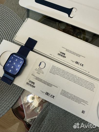 Apple watch 7 45 mm blue