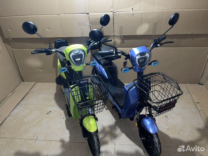 Электроскутер Электровелосипед новая модель 2024