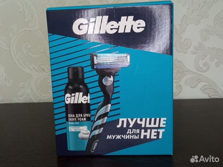 Набор шампуней и пен для бритья от Gillette