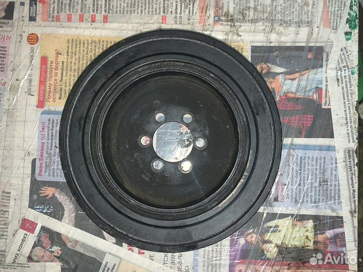 Шкив коленвала bmw n52 3лита